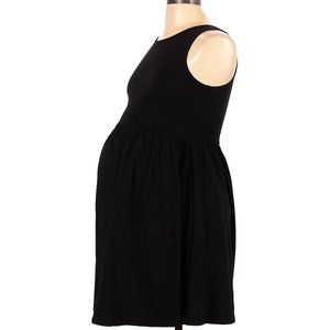 Black tank a-line maternity dress ASOS